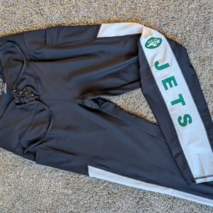 New York Jets Black and White Women's Joggers
